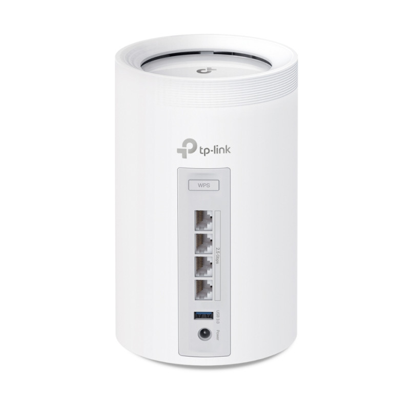 TP-Link DECO BE65(3-PACK) Deco BE65, Blanco, Interno, Sistema de malla, Tribanda (2.4 GHz / 5 GHz / 6 GHz), Wi-Fi 7 (802.11be),