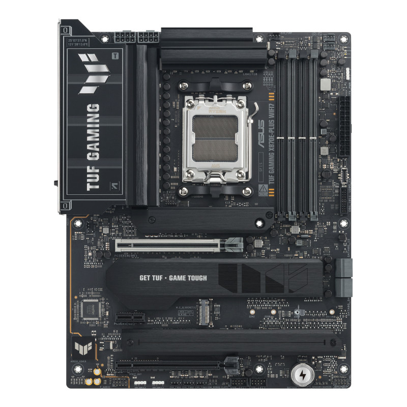 ASUS 90MB1M70-M0EAY0 TUF GAMING X870E-PLUS WIFI7, AMD, Zócalo AM5, AMD Ryzen 7000 Series, AMD Ryzen 8000 Series, AMD Ryzen