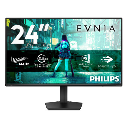 Philips 24M2N3200NF/00 Evnia 3000 24M2N3200NF/00, 60,5 cm (23.8"), 1920 x 1080 Pixeles, Full HD, LCD, 4 ms, Negro