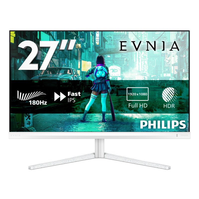 Philips 27M2N3201A/00 Evnia 27M2N3201A/00, 68,6 cm (27"), 1920 x 1080 Pixeles, Full HD, LCD, 1 ms, Blanco