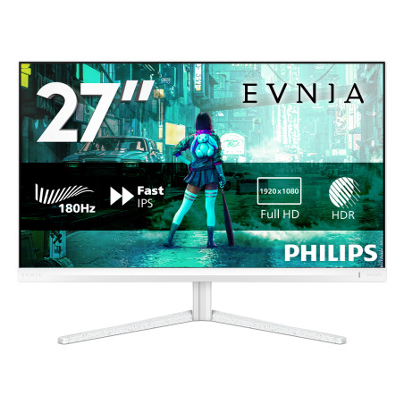 Philips 27M2N3201A/00 Evnia 27M2N3201A/00, 68,6 cm (27"), 1920 x 1080 Pixeles, Full HD, LCD, 1 ms, Blanco