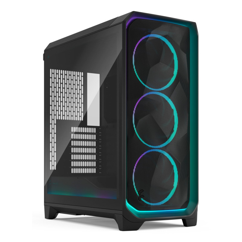 Fractal Design FD-C-MES3A-03 Meshify 3, PC, Negro, ATX, EATX, micro ATX, Mini-ITX, Acero, Vidrio templado, Juego, Multi