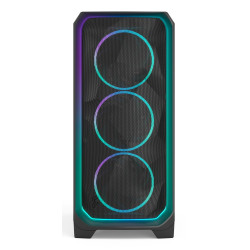 Fractal Design FD-C-MES3A-03 Meshify 3, PC, Negro, ATX, EATX, micro ATX, Mini-ITX, Acero, Vidrio templado, Juego, Multi 2