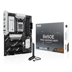 ASUS 90MB1LD0-M0EAY0 B650E MAX GAMING WIFI, AMD, Zócalo AM5, AMD Ryzen 7000 Series, AMD Ryzen 8000 Series, AMD Ryzen 9000