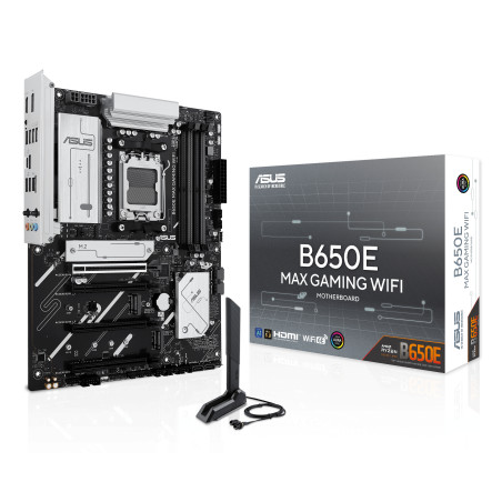 ASUS 90MB1LD0-M0EAY0 B650E MAX GAMING WIFI, AMD, Zócalo AM5, AMD Ryzen 7000 Series, AMD Ryzen 8000 Series, AMD Ryzen 9000