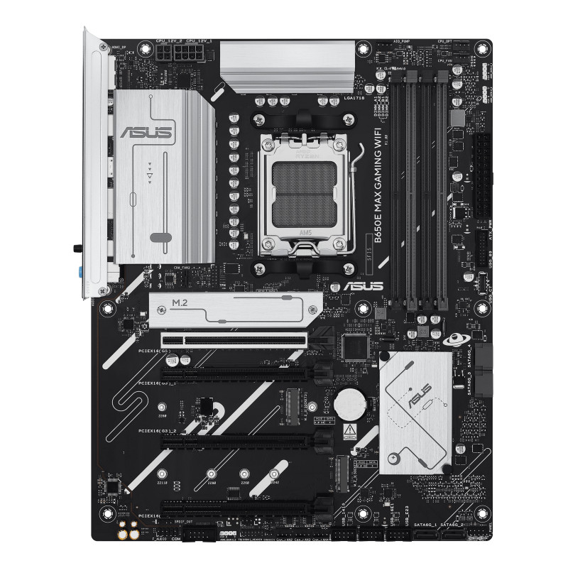 ASUS 90MB1LD0-M0EAY0 B650E MAX GAMING WIFI, AMD, Zócalo AM5, AMD Ryzen 7000 Series, AMD Ryzen 8000 Series, AMD Ryzen 9000
