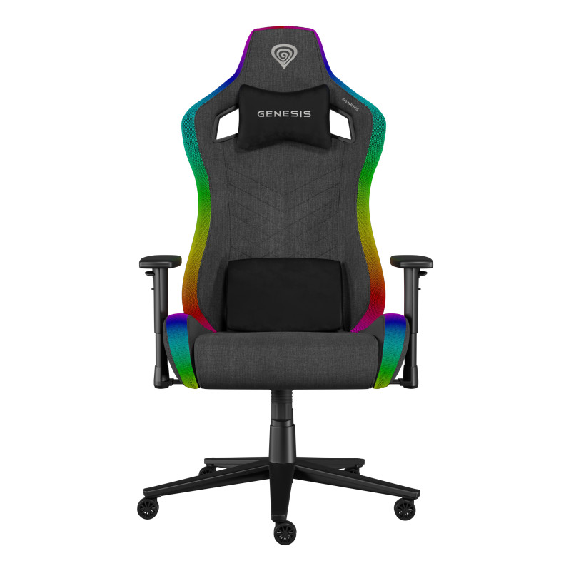 GENESIS NFG-2246 TRIT 660, Silla para videojuegos de PC, 150 kg, Asiento acolchado, 160 cm, 195 cm, Negro