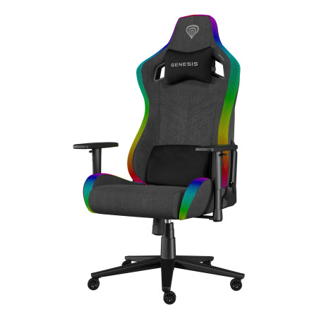 GENESIS NFG-2246 TRIT 660, Silla para videojuegos de PC, 150 kg, Asiento acolchado, 160 cm, 195 cm, Negro