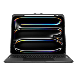 Targus THZ989ES VersaVu, Español, Trackpad, Apple, iPad Pro 13" (M4), Negro, Poliuretano termoplástico (TPU)