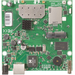 Mikrotik RB912UAG-2HPND RB912UAG-2HPND, Placa base, Enrutador, Banda única (2,4 GHz), Wi-Fi 4 (802.11n), 983,7 Mbit/s, IEEE