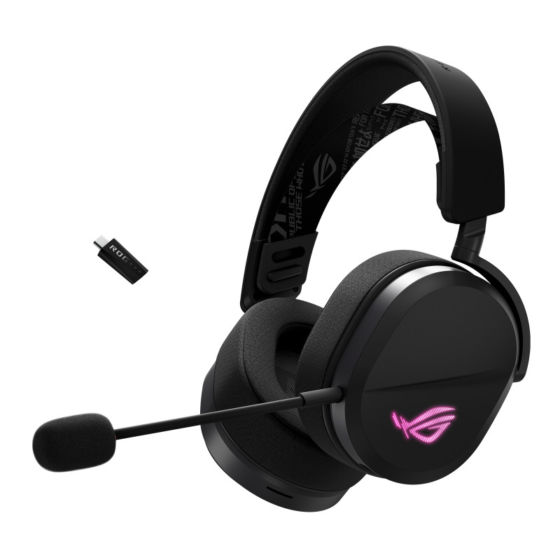 ASUS 90YH0410-BHUA00 ROG Pelta, Inalámbrico y alámbrico, Juego, 20 - 20000 Hz, 309 g, Auriculares, Negro