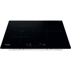 Whirlpool WB Q4860 NE WB Q4860 NE, Negro, Integrado, 59 cm, Con placa de inducción, Vidrio y cerámica, 3 zona(s) 2