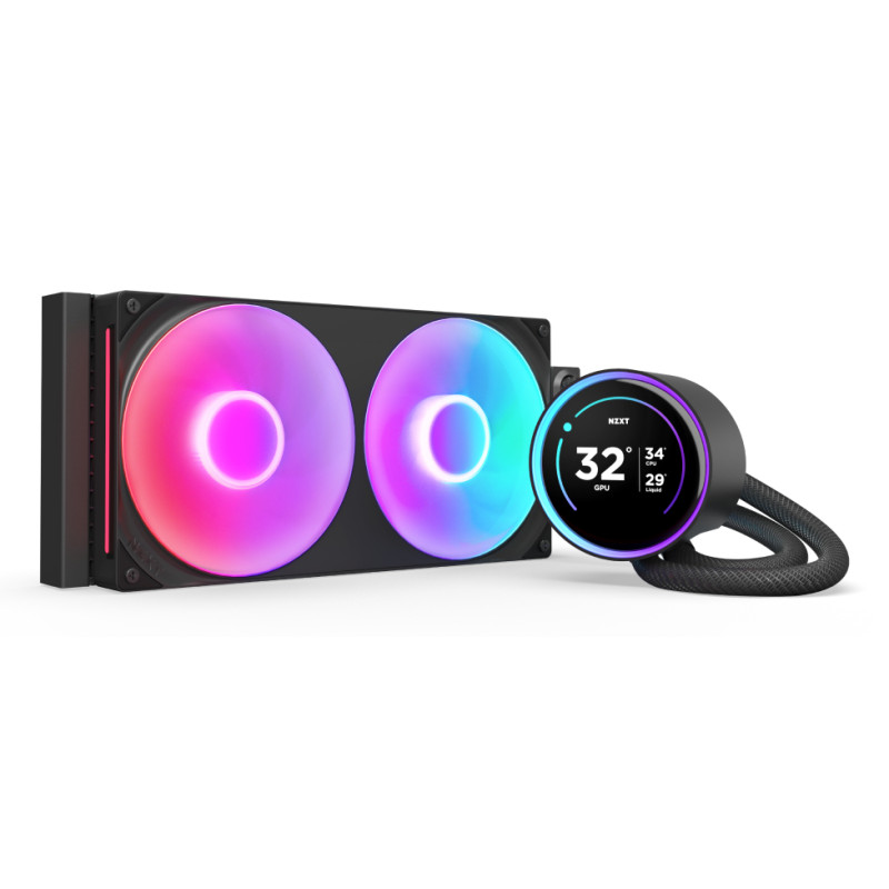 NZXT RL-KR28E-B2 Kraken Elite 280 RGB, Sistema de refrigeración líquida todo en uno, 14 cm, Negro