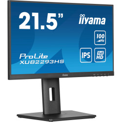 iiyama XUB2293HS-B6 ProLite XUB2293HS-B6, 54,6 cm (21.5"), 1920 x 1080 Pixeles, Full HD, LED, 1 ms, Negro