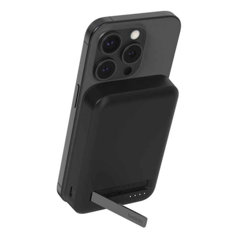 Belkin BPD007BTBK BoostCharge Pro, 8000 mAh, Cargador inalámbrico, 15 W, Negro