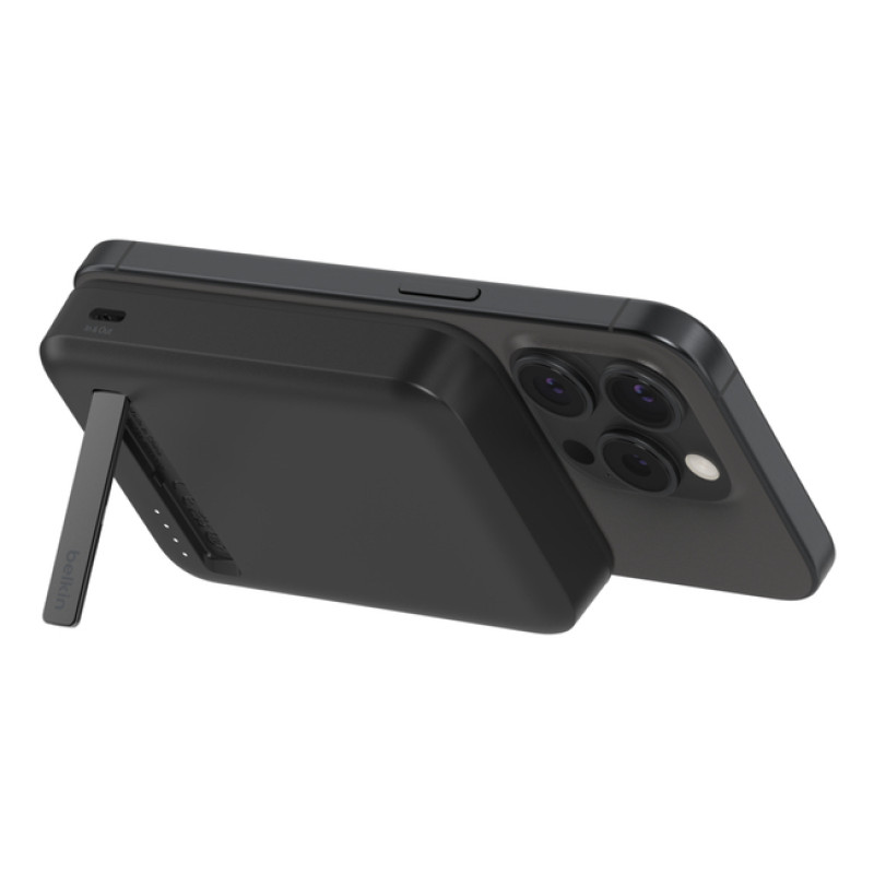 Belkin BPD007BTBK BoostCharge Pro, 8000 mAh, Cargador inalámbrico, 15 W, Negro
