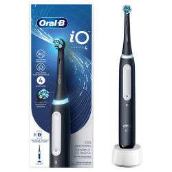 Oral-B 415022 iO Series 4 , Adulto, Cuidados diarios, Sensible, Super sensitive, Blanqueador, Negro, 4 x 30 s, Negro, Alrededor 2