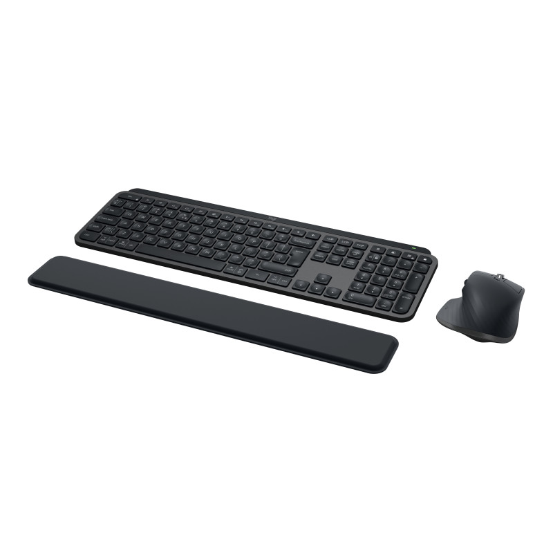 Logitech 920-011614 Master 920-011614, Inalámbrico, Bluetooth, Switch de tecla de tijera, QWERTY, LED, Grafito