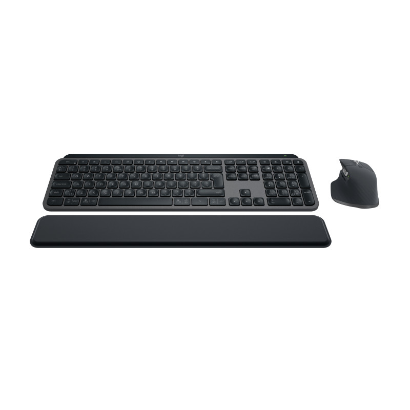 Logitech 920-011614 Master 920-011614, Inalámbrico, Bluetooth, Switch de tecla de tijera, QWERTY, LED, Grafito
