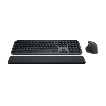 Logitech 920-011614 Master 920-011614, Inalámbrico, Bluetooth, Switch de tecla de tijera, QWERTY, LED, Grafito