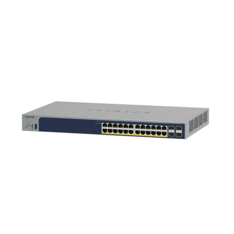 NETGEAR GS752TPP-300EUS GS752TPP, Gestionado, L2/L3/L4, Gigabit Ethernet (10/100/1000), Energía sobre Ethernet (PoE), Montaje