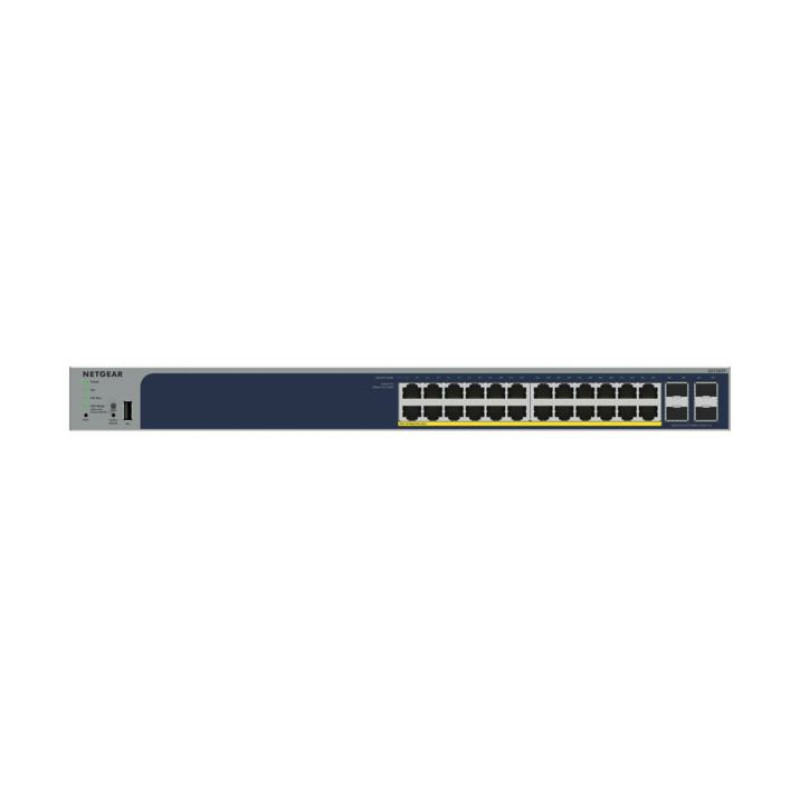 NETGEAR GS752TPP-300EUS GS752TPP, Gestionado, L2/L3/L4, Gigabit Ethernet (10/100/1000), Energía sobre Ethernet (PoE), Montaje