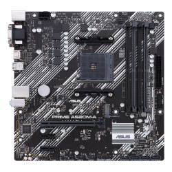 ASUS 90MB17H0-M0EAYC PRIME A520M-A II/CSM, AMD, Zócalo AM4, AMD Ryzen™ 3, AMD Ryzen™ 5, DDR4-SDRAM, 128 GB, DIMM 2
