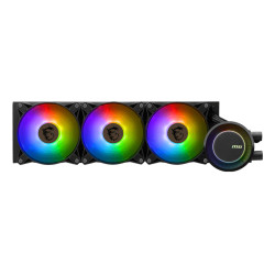 MSI MAG CORELIQUID E360 MAG CORELIQUID E360, Kit de refrigeración líquida, 12 cm, Negro