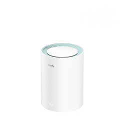 Cudy M1300 1-PACK M1300 1-PACK, Blanco, Interno, Sistema de malla, Omni-direccional, Doble banda (2,4 GHz / 5 GHz), Wi-Fi 5