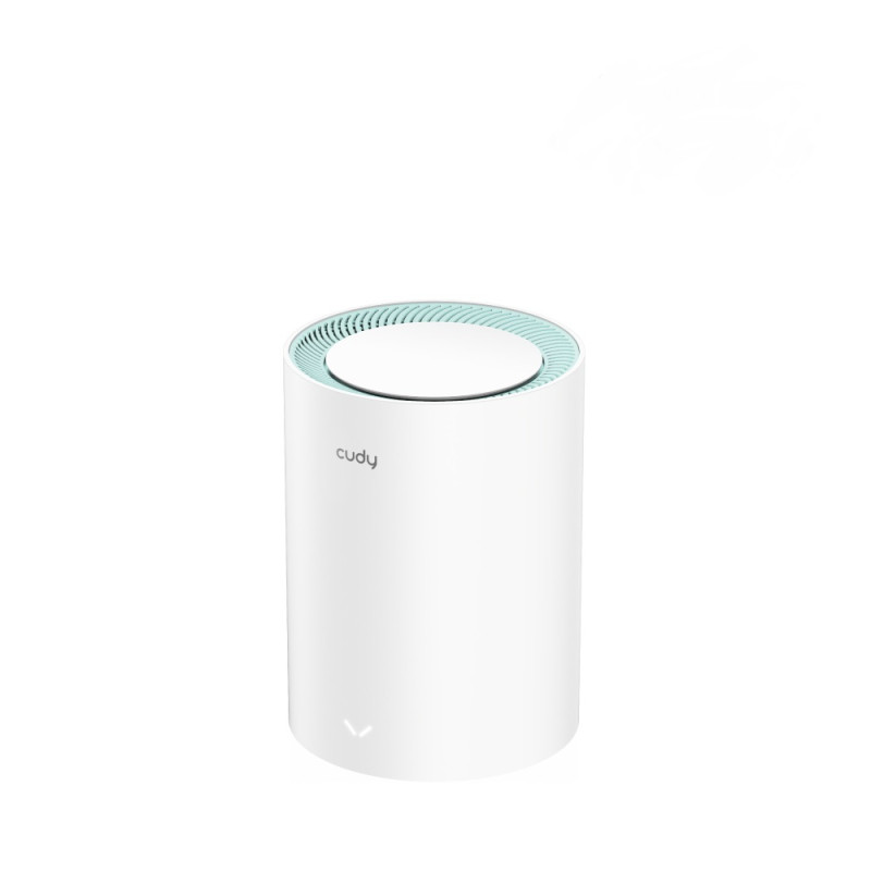Cudy M1300 1-PACK M1300 1-PACK, Blanco, Interno, Sistema de malla, Omni-direccional, Doble banda (2,4 GHz / 5 GHz), Wi-Fi 5