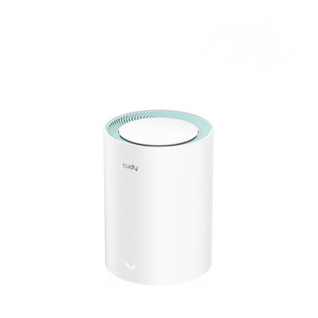 Cudy M1300 1-PACK M1300 1-PACK, Blanco, Interno, Sistema de malla, Omni-direccional, Doble banda (2,4 GHz / 5 GHz), Wi-Fi 5