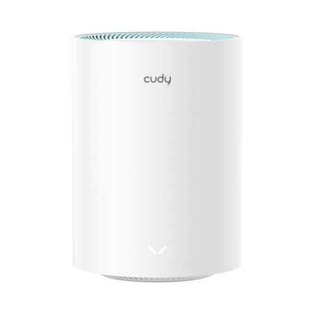 Cudy M1300 1-PACK M1300 1-PACK, Blanco, Interno, Sistema de malla, Omni-direccional, Doble banda (2,4 GHz / 5 GHz), Wi-Fi 5