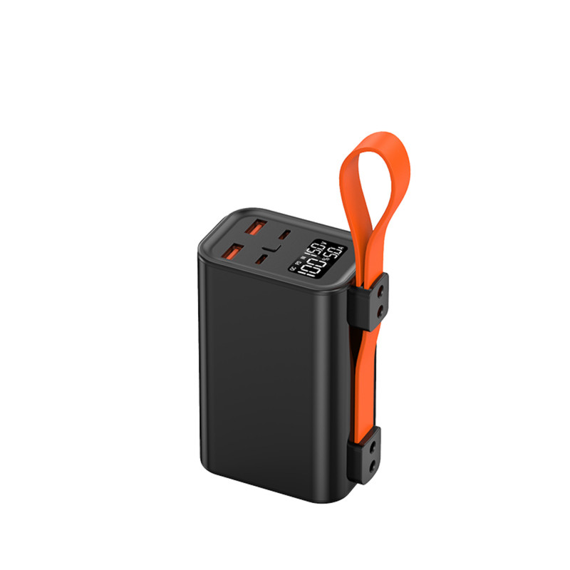 Leotec LEPOW100W30K Batería externa para portátiles 100W PD 30.000mAh, 30000 mAh, Ión de litio, Adaptive Fast Charging, 3,7