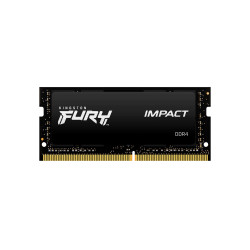 Kingston Technology KF432S20IBK2/64 FURY 64GB 3200MT/s DDR4 CL20 SODIMM (Kit of 2) Impact, 64 GB, 2 x 32 GB, DDR4, 260-pin 2