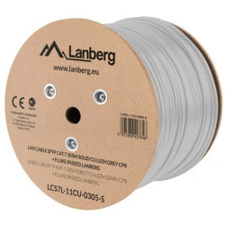 Lanberg LCS7L-11CU-0305-S LCS7L-11CU-0305-S, 305 m, Cat7, S/FTP (S-STP), Blanco