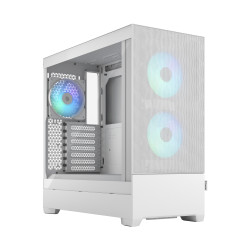 Fractal Design FD-C-POR1A-01 Pop Air, Torre, PC, Blanco, ATX, micro ATX, Mini-ITX, Acero, Vidrio templado, Juego
