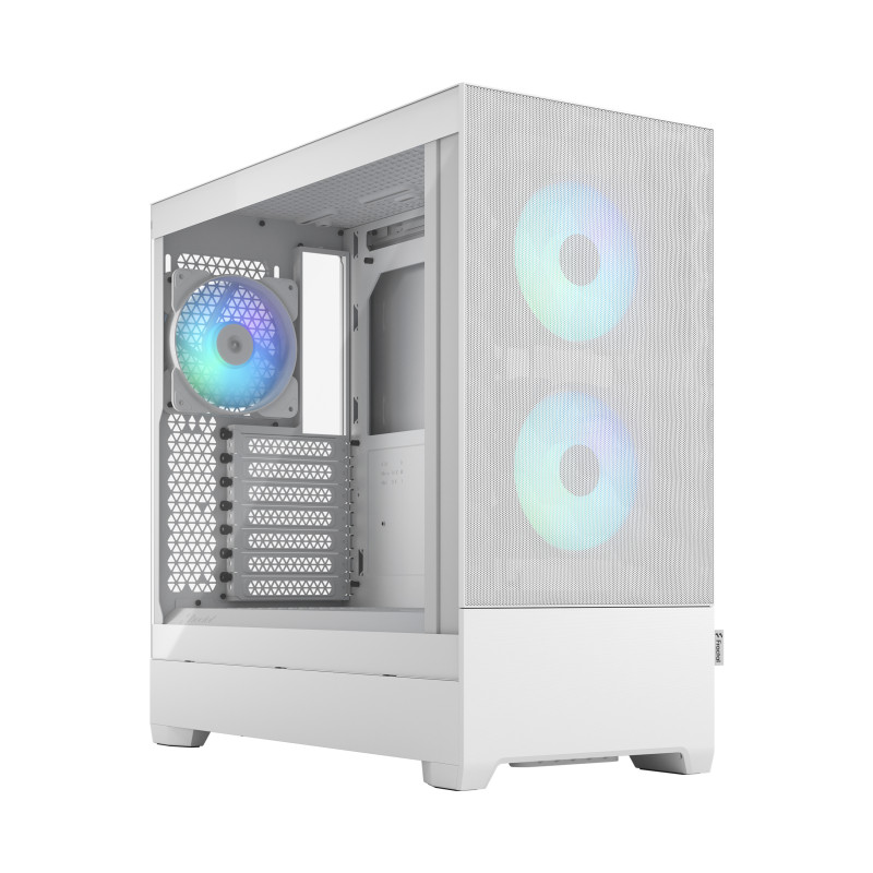 Fractal Design FD-C-POR1A-01 Pop Air, Torre, PC, Blanco, ATX, micro ATX, Mini-ITX, Acero, Vidrio templado, Juego