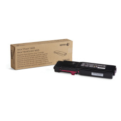 Xerox 106R02230 Cartucho de tóner magenta de gran capacidad para Phaser 6600/WorkCentre 6605 (6000 páginas), 6000 páginas,