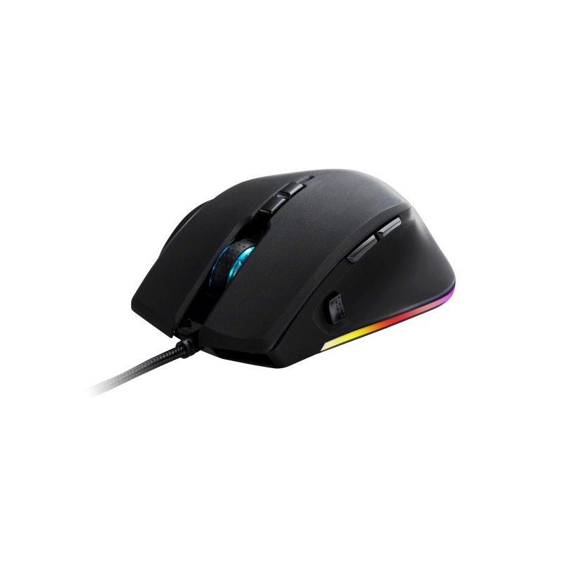 Newskill Gaming NS-MS-HABROK Newskill Ratón Gaming habrok con Sensor óptico (16000 dpi), botón Lateral para Sniper e
