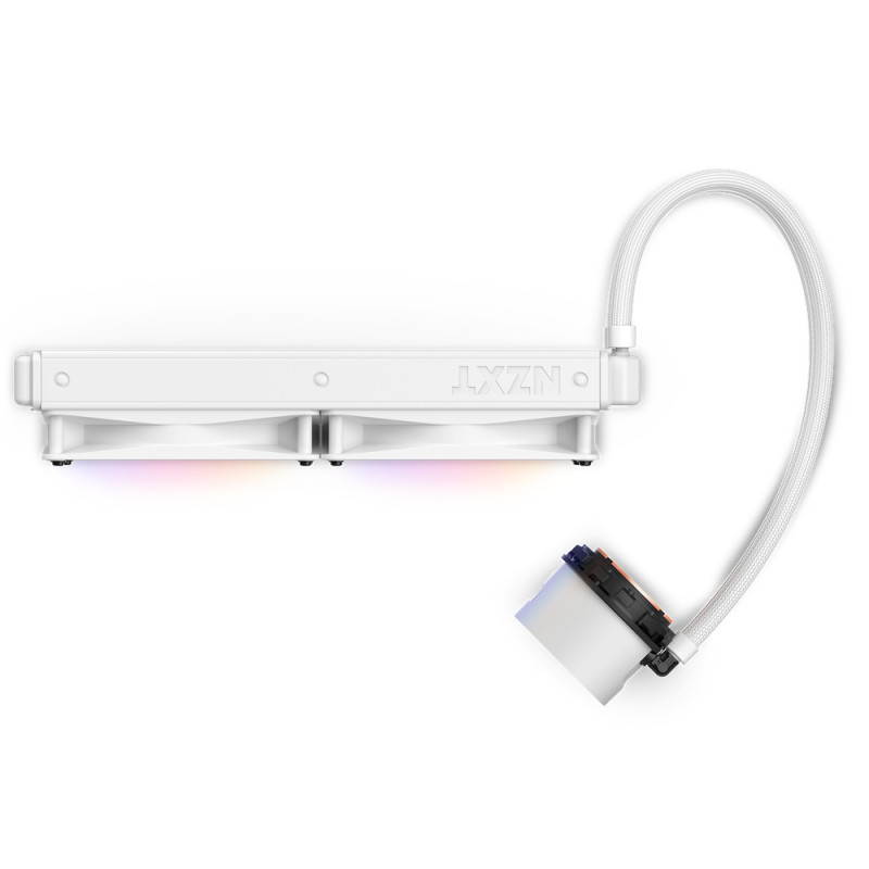 NZXT RL-KR280-W1 Kraken 280 RGB, Sistema de refrigeración líquida todo en uno, 14 cm, Blanco