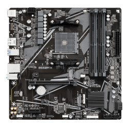 GIGABYTE B550M K B550M K Placa base - Procesadores AMD Ryzen 5000, hasta 4733 MHz DDR4, 1xPCIe 4.0 + 1xPCIe 3.0 M.2, LAN 1GbE, 2
