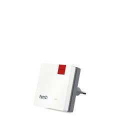 FRITZ! 20002885 Repeater 600 International, Repetidor de red, 600 Mbit/s, Wifi, Montaje de pared, Blanco