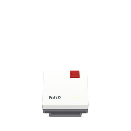 FRITZ! 20002885 Repeater 600 International, Repetidor de red, 600 Mbit/s, Wifi, Montaje de pared, Blanco