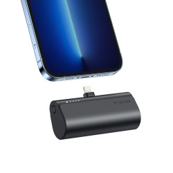 VEGER PLUGON-L PlugOn-L VG-W0556P PowerBank plug-on 5000mah PD20W Lightning connector built-in, 5000 mAh, Ión de litio, 20 W,