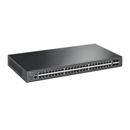 TP-Link TL-SG3452X JetStream TL-SG3452X, Gestionado, L2+, Gigabit Ethernet (10/100/1000), Montaje en rack, 1U