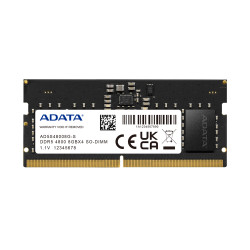 ADATA AD5S48008G-S Premier , 8 GB, 1 x 8 GB, DDR5, 4800 MHz, 262-pin SO-DIMM