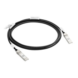 HPE J9283D Aruba Networking 10G SFP+ to SFP+ 3m Direct Attach Copper Cable, 3 m, DAC, SFP+, SFP+, Macho/Macho
