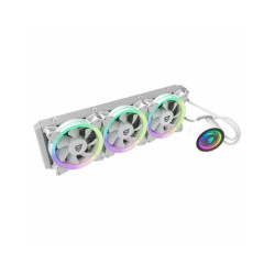 Nfortec NF-WC-ATRIARGB-360-WHITE NF-WC-ATRIARGB-360-WHITE, Kit de refrigeración líquida, 12 cm, Blanco 2