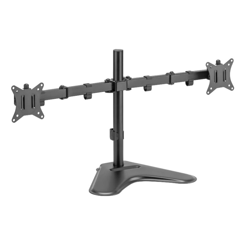 iggual IGG317129 SSM02 Soporte sobremesa 2 monitores 13"-32", Independiente, 16 kg, 33 cm (13"), 81,3 cm (32"), 100 x 100 mm,