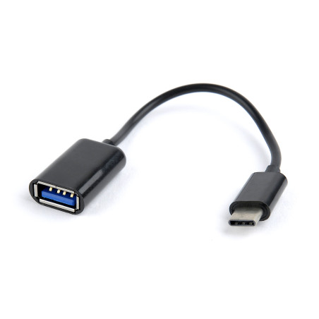 Gembird AB-OTG-CMAF2-01 AB-OTG-CMAF2-01, 0,2 m, USB C, USB A, Negro